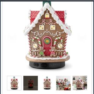 Scentsy Sugar Chalet Diffuser Shade BNIB and Gently Used Base